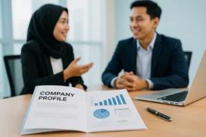 Struktur Company Profile Perusahaan Profesional untuk Segala Bidang