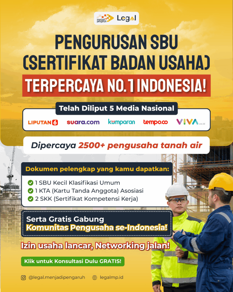 jasa pembuatan sbu