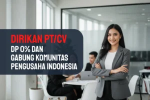 Jasa Pengurusan Legalitas Perusahaan DP 0% dan Gratis Gabung Komunitas Pengusaha