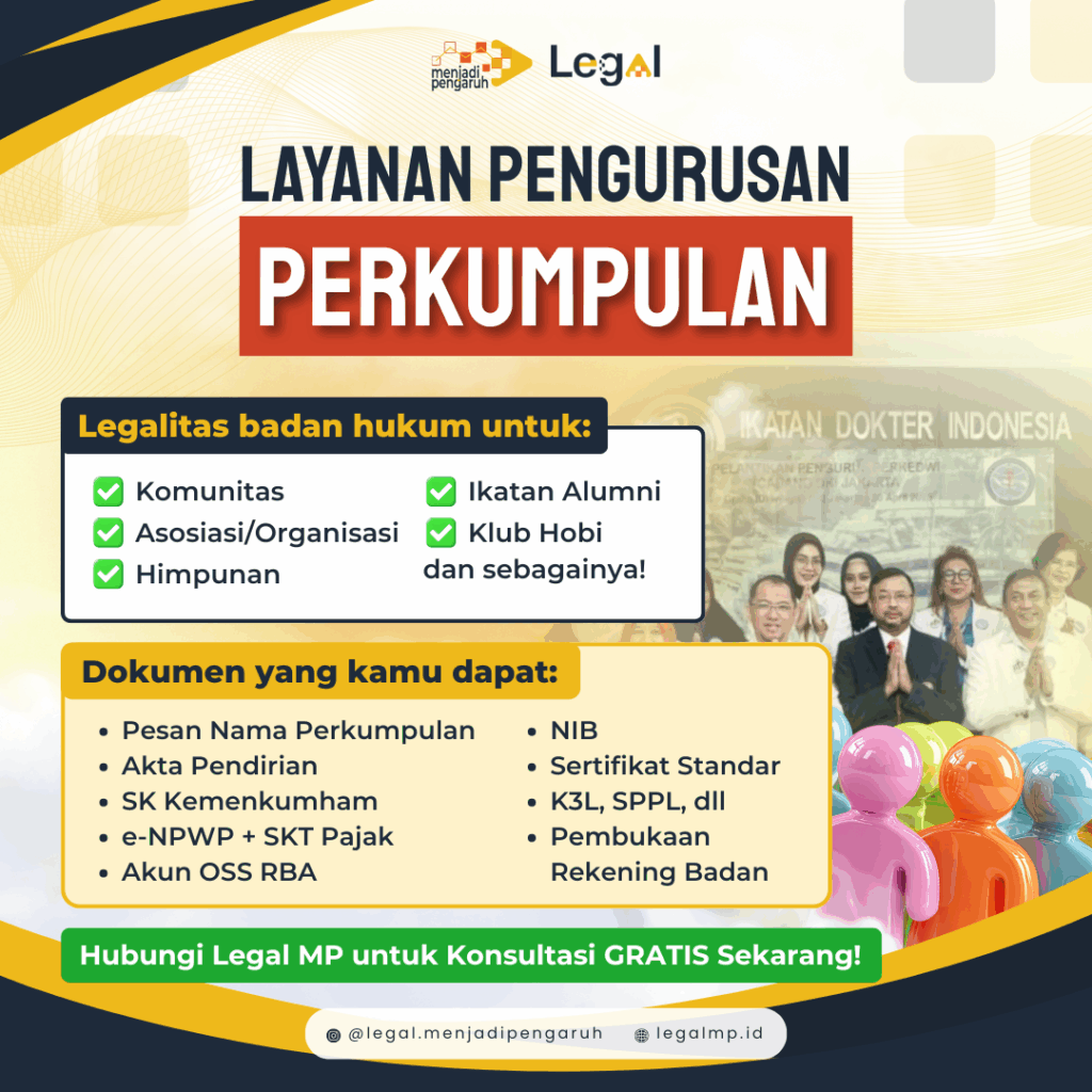 syarat mendirikan ormas