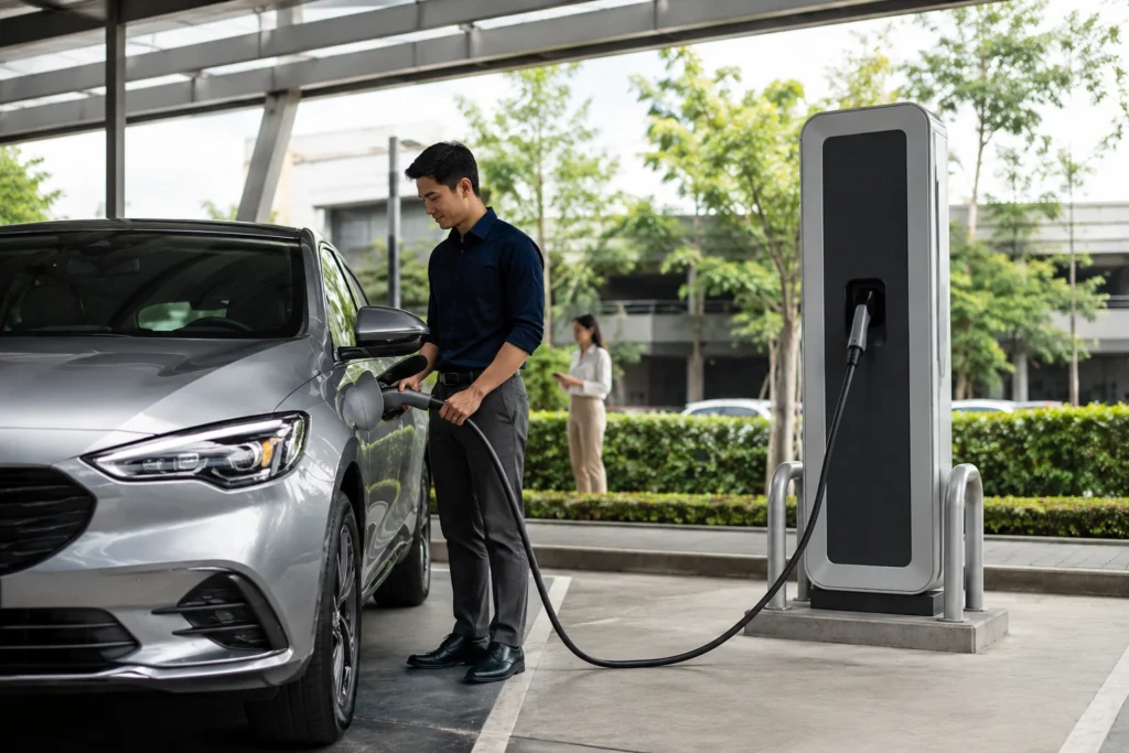 Izin Usaha EV Charging Station 2026: Syarat, KBLI, dan Cara Mengurusnya
