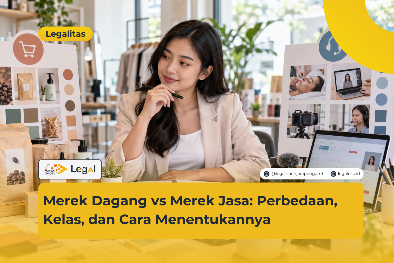Merek Dagang vs Merek Jasa: Perbedaan, Kelas, dan Cara Menentukannya
