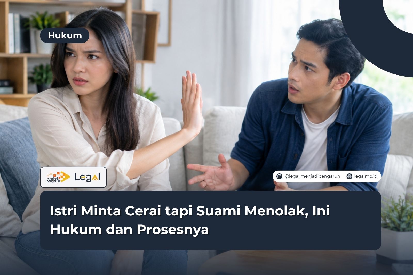 apa hukum istri minta cerai tapi suami menolak