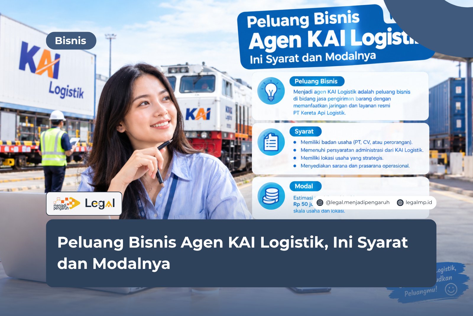 Peluang Bisnis Agen KAI Logistik, Ini Syarat dan Modalnya