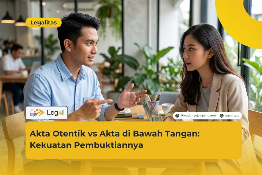 akta otentik vs akta di bawah tangan