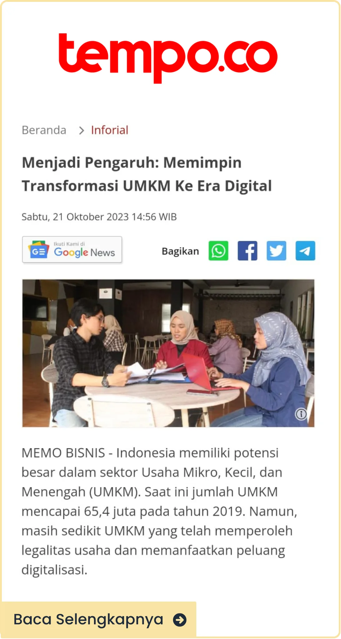 Berita Tempo