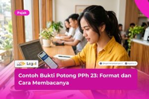 contoh bukti potong pph 23