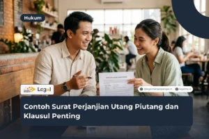 contoh surat perjanjian utang piutang