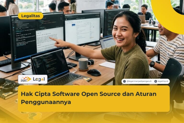 hak cipta software open source