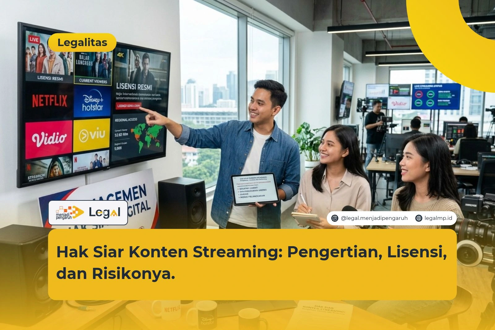 Hak Siar Konten Streaming: Pengertian, Lisensi, dan Risikonya