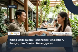 itikad baik dalam perjanjian