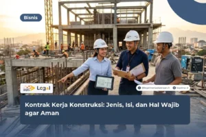 kontrak kerja konstruksi